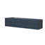 Meuble-lavabo double bleu l 80 po x P 22 po