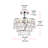 Stiner 3-Light Crystal Tiered Flush Mount-57281649-57281647