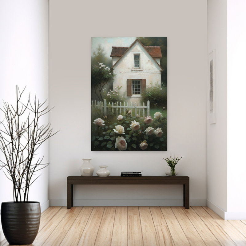 Art contemporain contemporain abstrait romantique, H 60 po x l 40 po