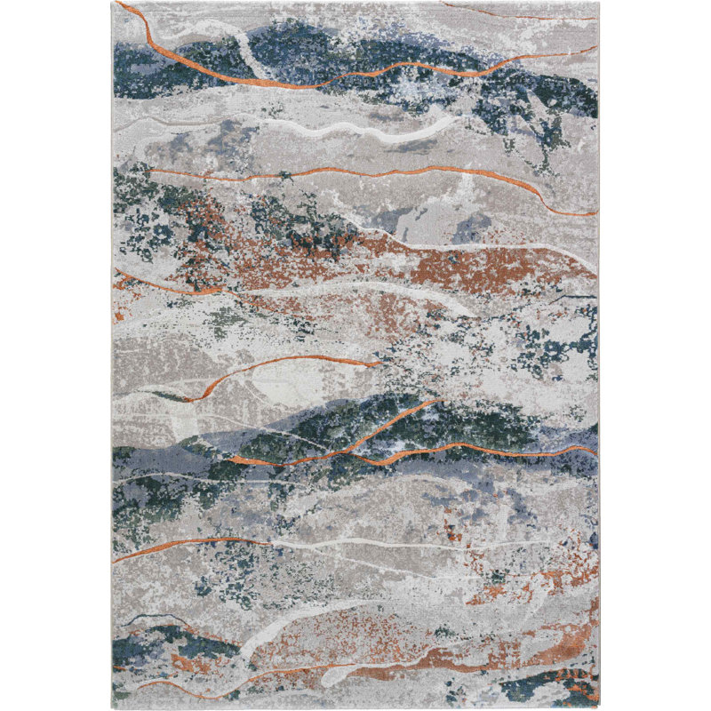 Ayan Abstract Area Rug, Rectangle 133 cm x 195 cm