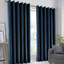 Karelyn Velvet Sheer Eyelet Curtain-246836417-246836423