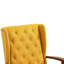 Fauteuil à oreilles rembourré Biali-592563460
