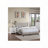 Burlap Fabric Upholstered Bed