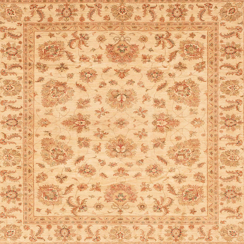 Abstract Indoor Rug, Square 7'