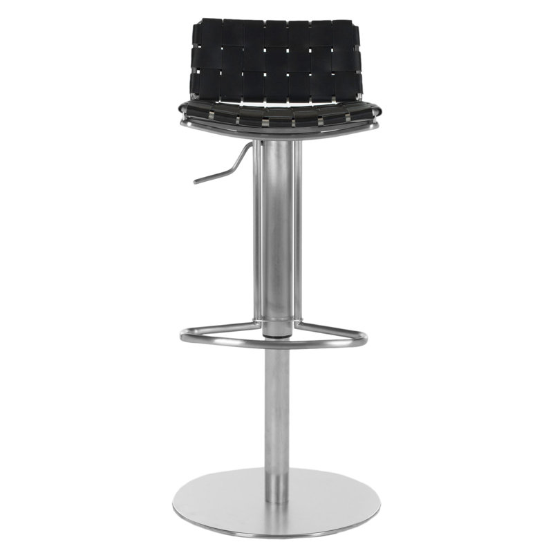 Tabouret de bar rotatif Floyd, Noir