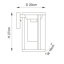 Kubal 27cm H Outdoor Wall Lantern