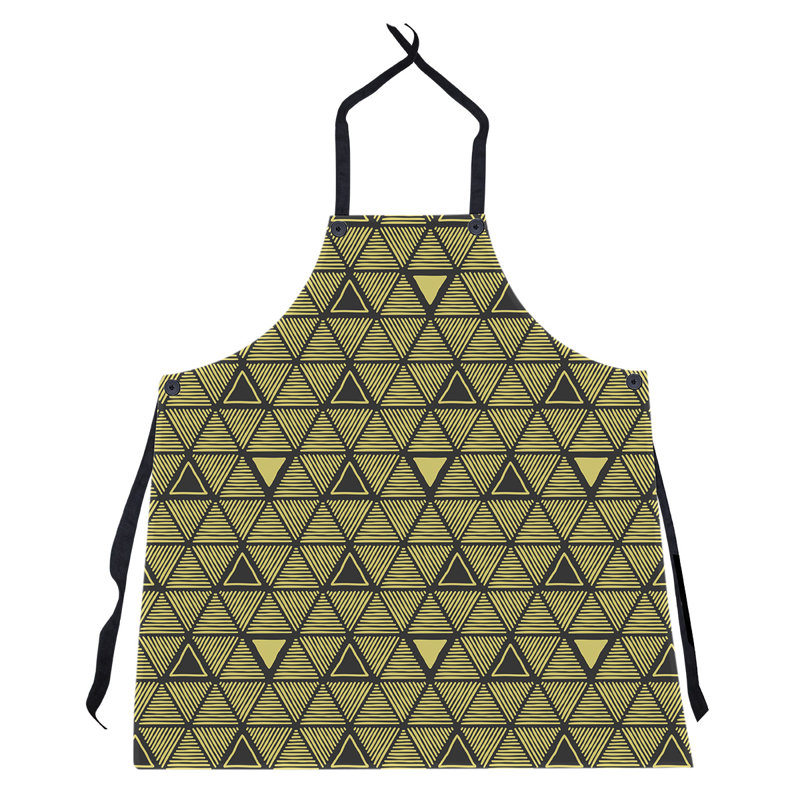 Patricia Geoffrey Bib Apron, Yellow/Black