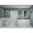 Bella CORE Poly Subway Tile 6 x 12" Tub and Shower Surround 2 Wall up to 48D x 48W x 96H