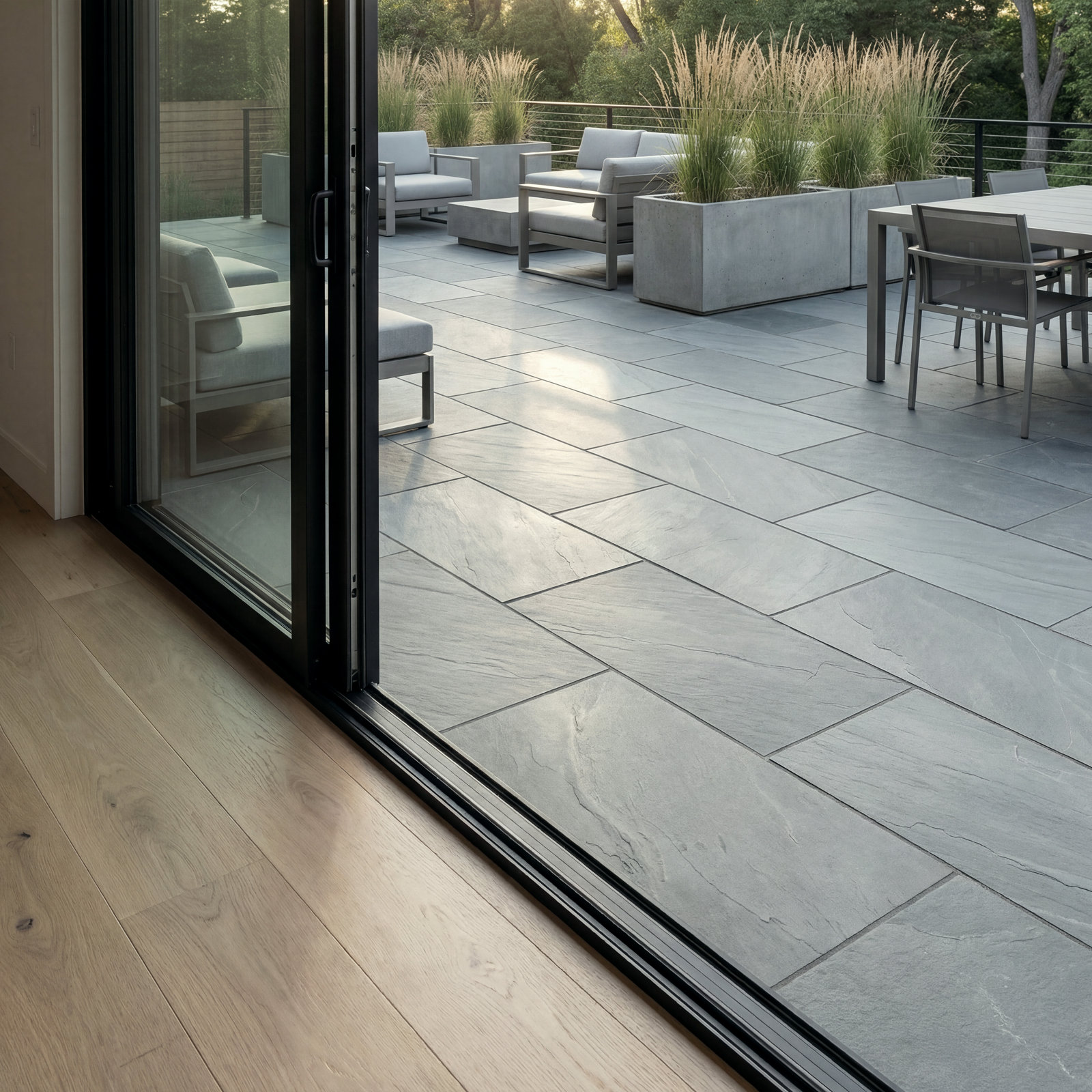 Camden 18" x 36" Gauged Slate Tile, Mist