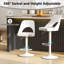 Adjustable Height Counter Stool with Metal Frame