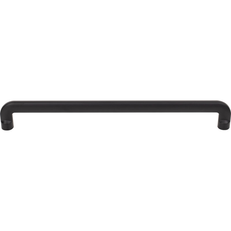 Hartridge Bar pull, Flat Black, 8 13/16" Center to Center