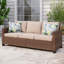 181.1cm Wide Straight Patio Sofa with Cushions-261391156