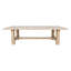 Amalfi Square Pine Wood Dining Table