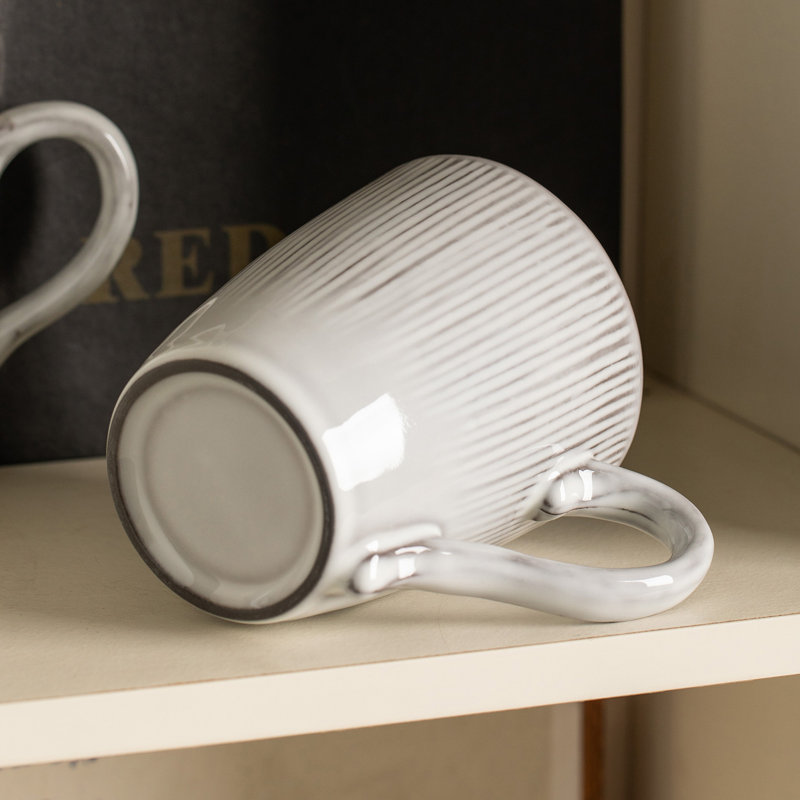  Ensemble de 4 tasses à café nordiques 14 oz ALOFMO