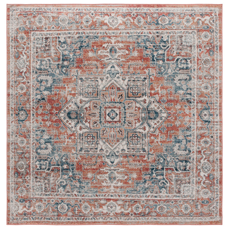 Tapis oriental performance Koleen Tabriz, Rond 6 pi 7 po