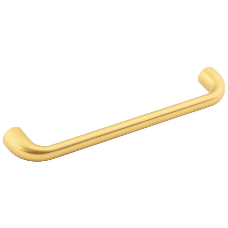 Loxley Bar Pull, Brushed Gold, 6 5/16"