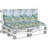 2-3 Seat Swing Replacement Cushion, Outdoor Bench Cushions With Backrest Thicken 4"-1008439780-1008439806