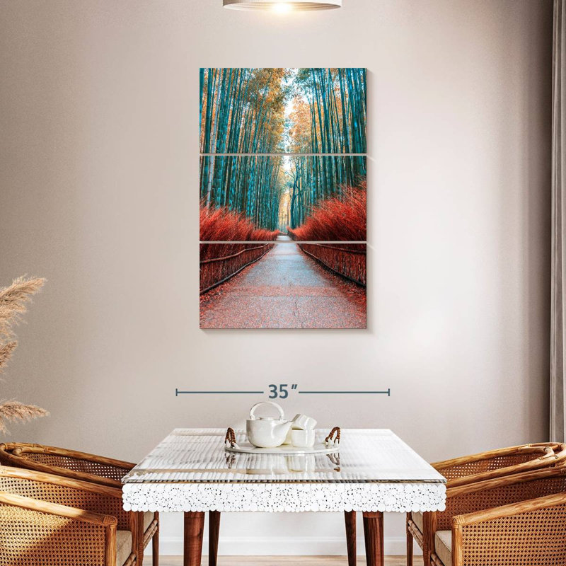 Alvord Iconic Arashiyama Forest, 45" H x 28" W