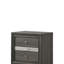 Table de chevet Matrix - gris-946528644
