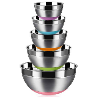 OXO Good Grips 3-Piece Stainless Steel Insulated Mixing Bowl Set & Reviews