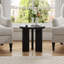 Mid-Century Modern Round End Table-2044061131