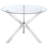 Isolde Chrome 41-inch Dining Table