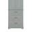 Tall Storage Cabinet With Three Drawers For Bathroom/Office-1018822709