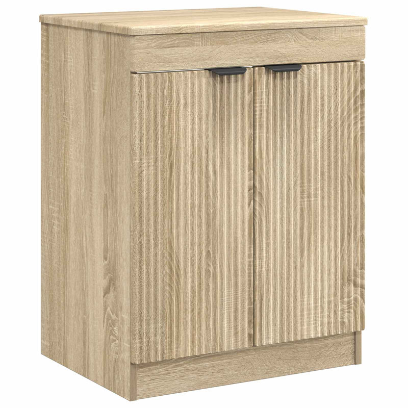 54cm Bathroom Vanity Base Only, Sonoma Oak