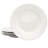 Elama Gretel 6 Piece Round Stoneware Dinner Plate Set in White