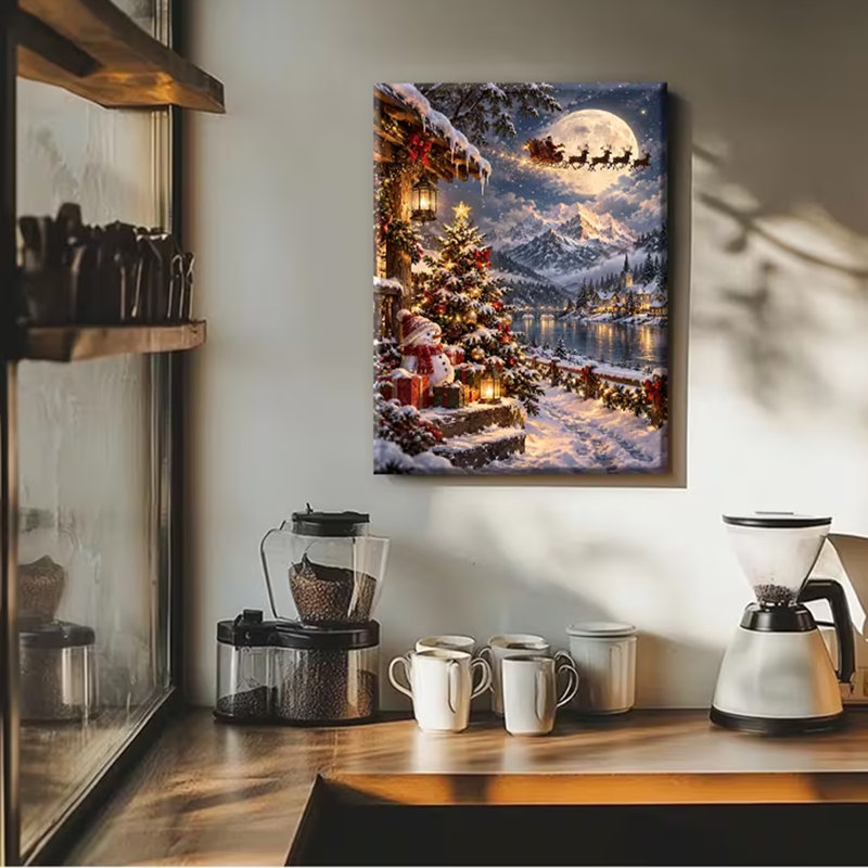 1 Piece Wrapped Canvas Wall Art, 45cm H x 30cm W