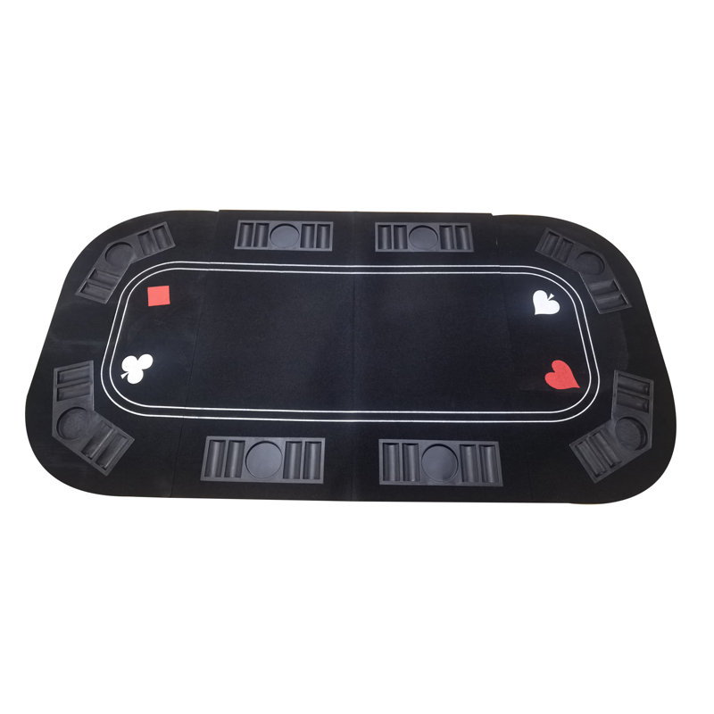 Table de poker pliable INO Design, Noir