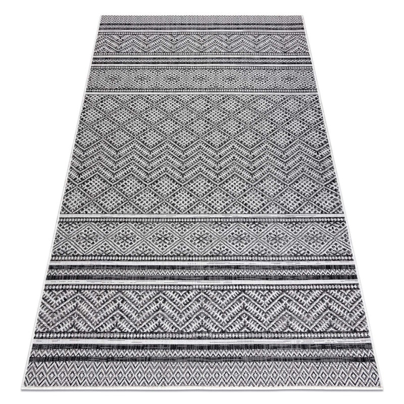 Shortridge Southwestern Flatweave Area Rug, Rectangular 80 x 150cm