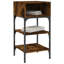 Dungall 35cm W Iron Bedside Table-1133635092
