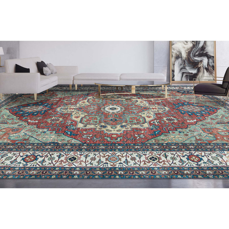 Bakshahesh Hand Knotted Wool Oriental Area Rug