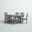 Keswick 6 Person Dining Table Set w/ 18" Butterfly Leaf-95386711