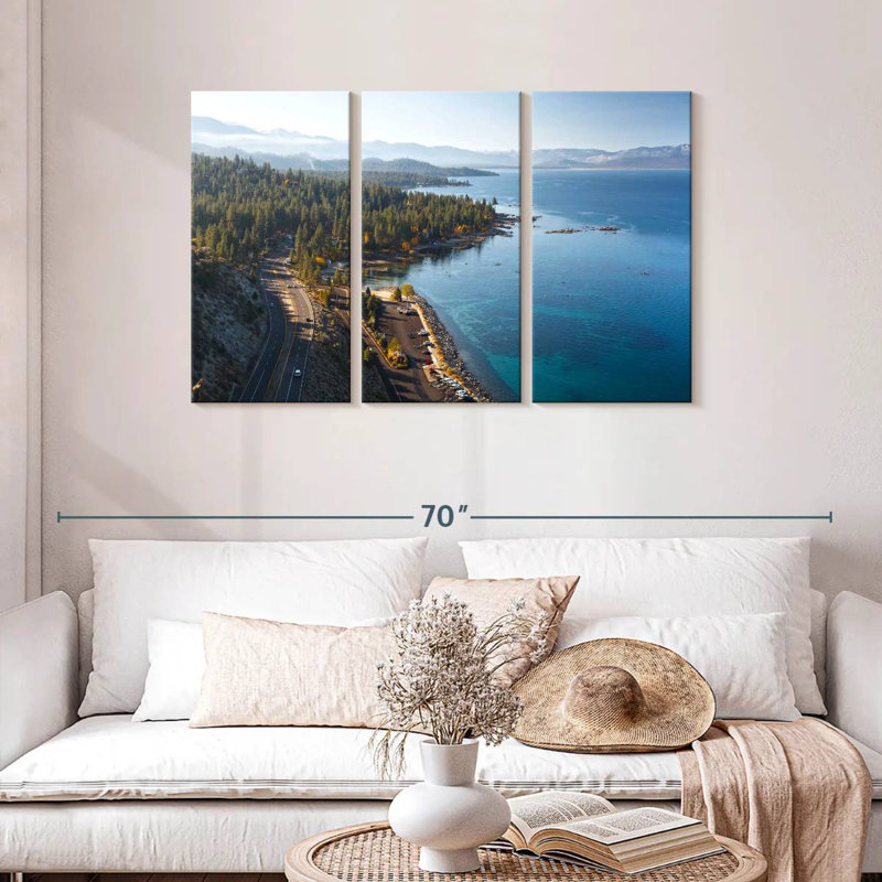 Voyage d'automne à Alvord Lake Tahoe, H 28 po x l 45 po