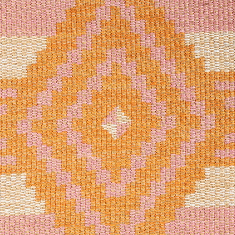 Manta Performance Fabric, Pink/ Orange
