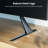 Acgam Tds-1 Adjustable Tabletop Tv Stand, Customizable Height, Scratch-free Surface Protection 