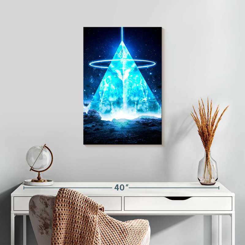 Kelan Higher Powers, 24" H x 16" W