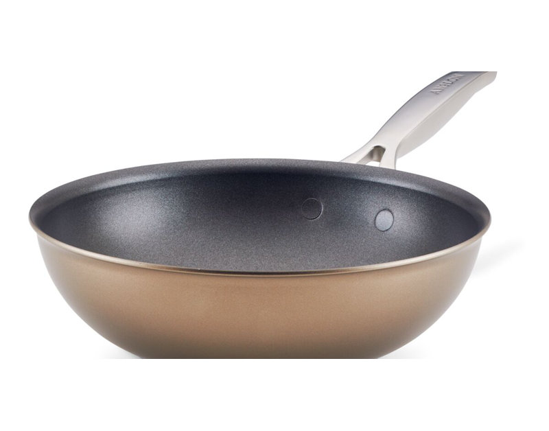 Anolon Ascend Hard Anodized Nonstick Stir Fry Pan, Induction Compatible - 10 Inch