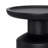 Haynes 16"W Solid Mango Wood Round Boho Accent Table with Sculptural Design-1472184752