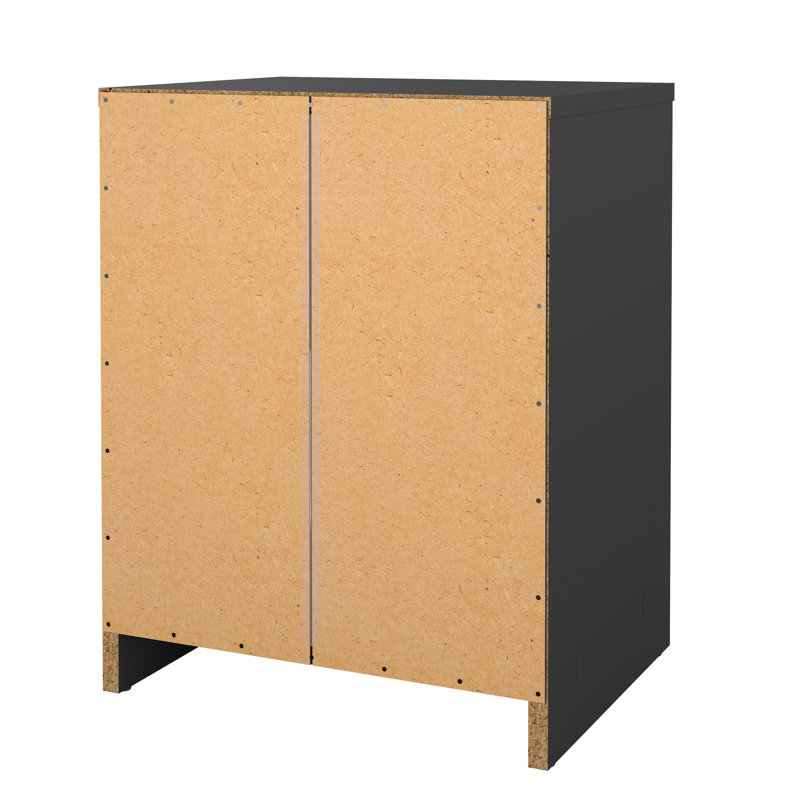 Clanton Small-Space 1 - Drawer Nightstand, Gray