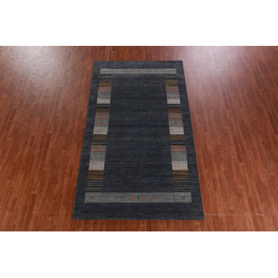 Tribal Wool Gabbeh Style Oriental Area Rug 6x10