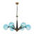 6 - Light Sputnik Modern Linear Chandelier