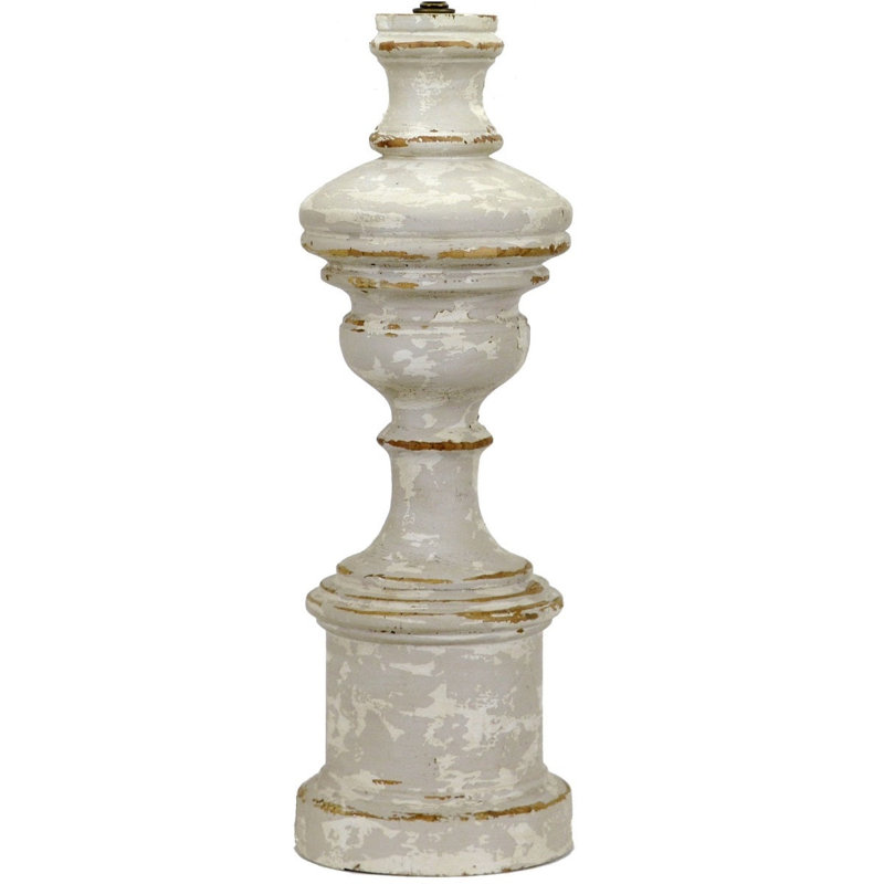 Eileen Table Lamp, Gray/Off White, Brown