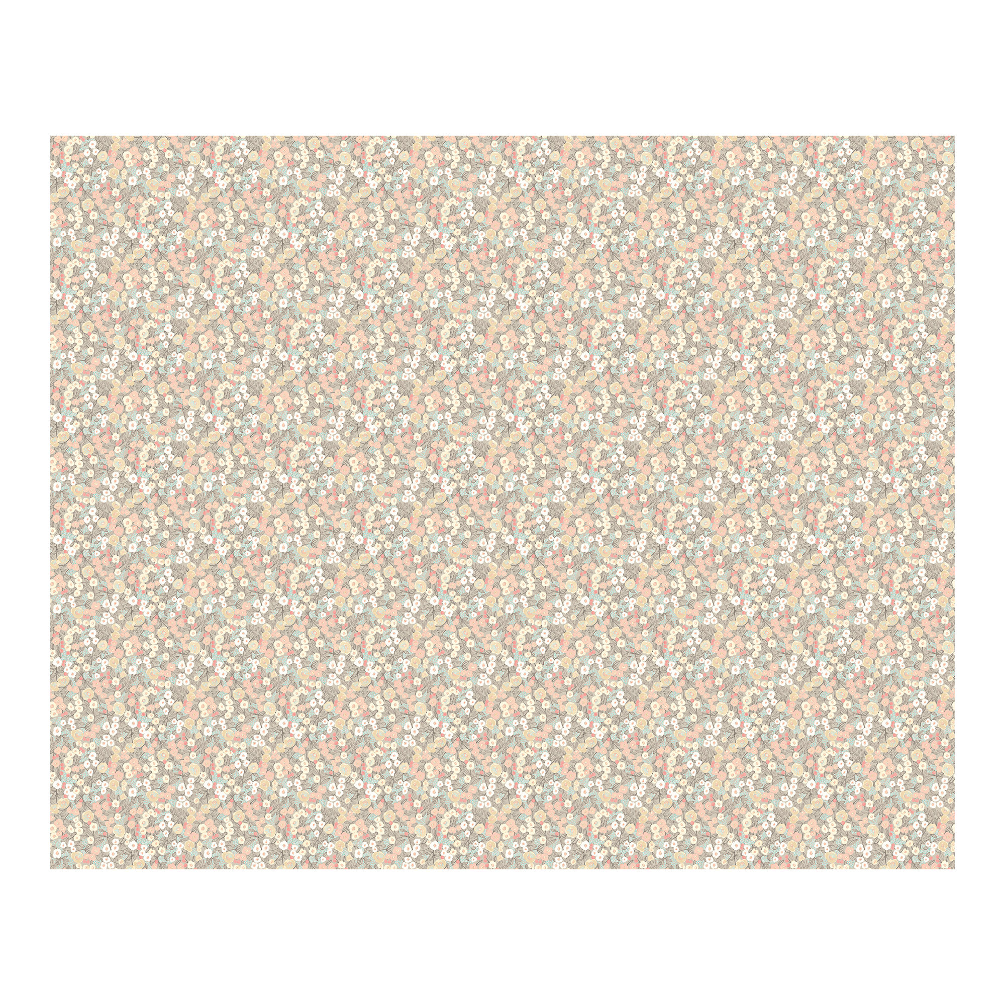 Newsbury Garden Floral Wallpaper, Pastel