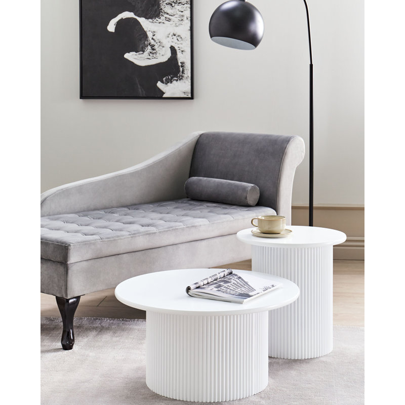 Zulema Pedestal Coffee Table