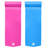 TRC Recreation Splash 1.25" Thick Pool Float Mats, Bahama Blue/Flamingo Pink