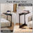 Folding C‑Shaped End Table-990011467