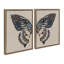 Mignon papillon, aquarelle, art mural-1366056292